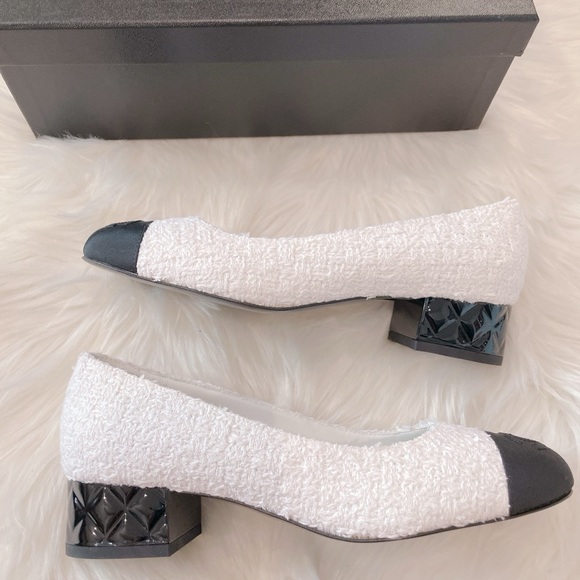 Chanel CC tweed flats - Picture 4 of 12